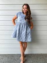 Load image into Gallery viewer, Bailey Checkered Babydoll Dress
