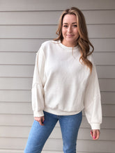 Load image into Gallery viewer, Freya Seam Textured Pullover
