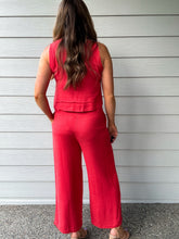 Load image into Gallery viewer, Wide Leg Pant &amp; Crop Set
