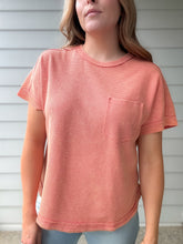 Load image into Gallery viewer, Coral Waffle Tee
