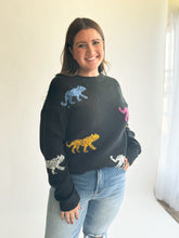 Load image into Gallery viewer, Cheetah Print Sweater
