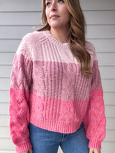Load image into Gallery viewer, XOXO Color Block Sweater

