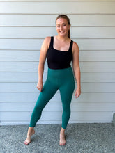 Load image into Gallery viewer, Essential Solid High Waist Leggings in Teal
