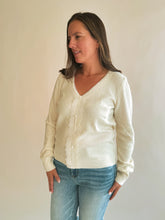 Load image into Gallery viewer, Lace V-Neck Sweater
