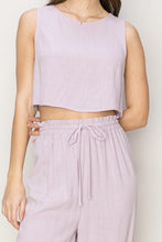 Load image into Gallery viewer, D-Linen Blended Top and Pants Set
