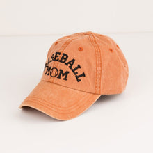 Load image into Gallery viewer, Baseball Mom Embroidered Hat
