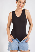 Load image into Gallery viewer, Butter V Neck Sleeveless Bodysuit
