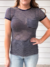 Load image into Gallery viewer, Zoey Stripe Tee
