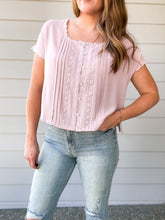 Load image into Gallery viewer, Everly Square Neck Top in Wisteria
