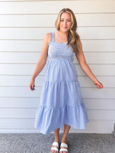 Load image into Gallery viewer, Alice Tiered Gingham Dress
