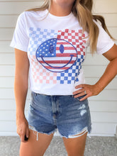 Load image into Gallery viewer, Smile Flag Tee
