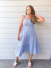 Load image into Gallery viewer, Alice Tiered Gingham Dress
