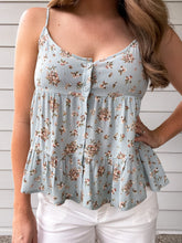 Load image into Gallery viewer, Skye Floral Tiered Tank
