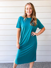 Load image into Gallery viewer, Seattle Teal Dress
