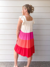 Load image into Gallery viewer, Pink Ombre Summer Dress
