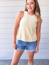 Load image into Gallery viewer, Lemon Weekend Tank
