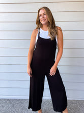 Load image into Gallery viewer, Rhiannon Overall Jumpsuit in Black
