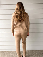 Load image into Gallery viewer, Khaki Knit Loungewear Set
