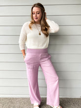 Load image into Gallery viewer, Lavender Haze Linen Pant
