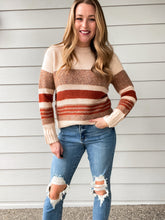 Load image into Gallery viewer, Raegan Stripe Sweater
