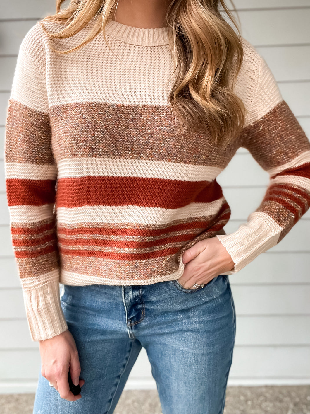 Raegan Stripe Sweater